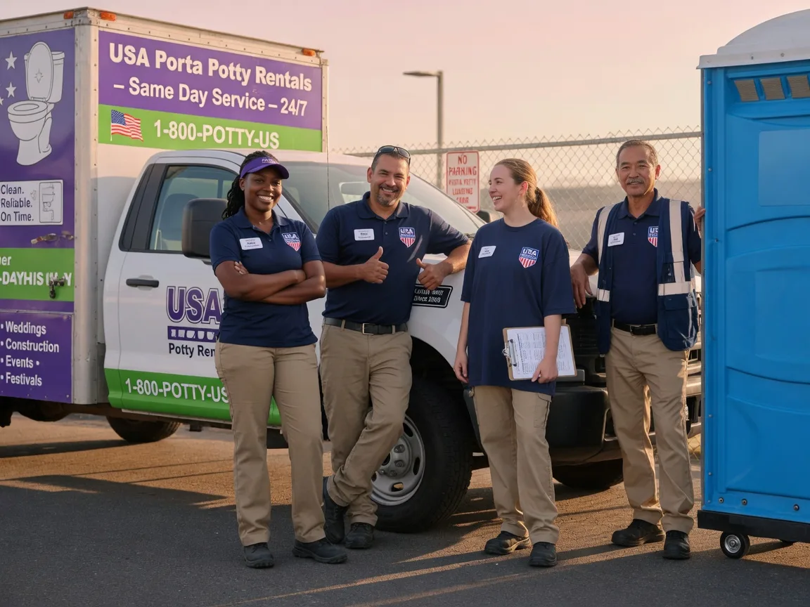 Porta Potty Rental company in Mona, UT